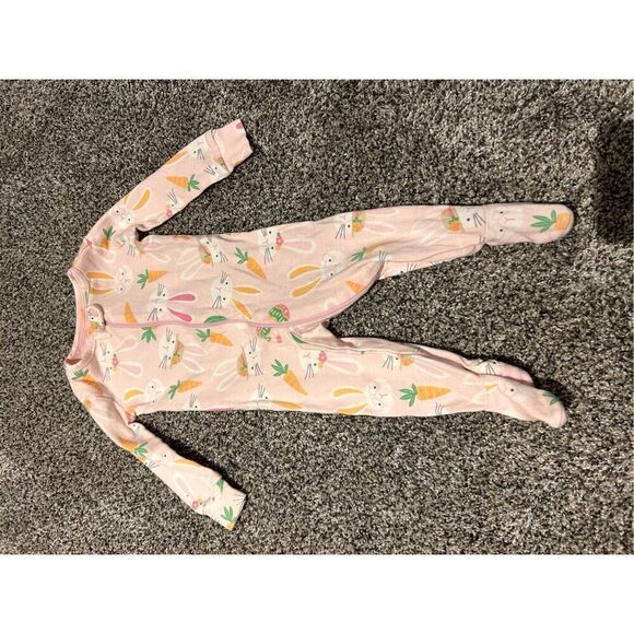Children’s Place Easter pajamas size 3-6 mos C40-30 - Picture 1 of 3